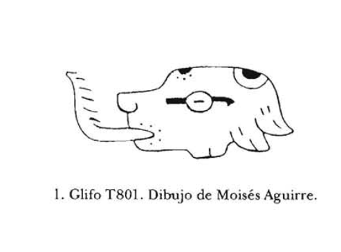 glifo 801 mayas / Mitología Canina / Kennel Club Argentino