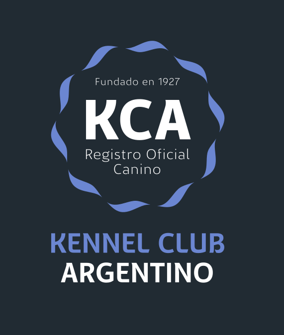 logo azul celeste y blanco del Kennel Club Argentino