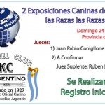 Afiche de la Exposición Canina San Juan