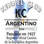 Logotipo del Kennel Club Argentino con mapa de Argentina