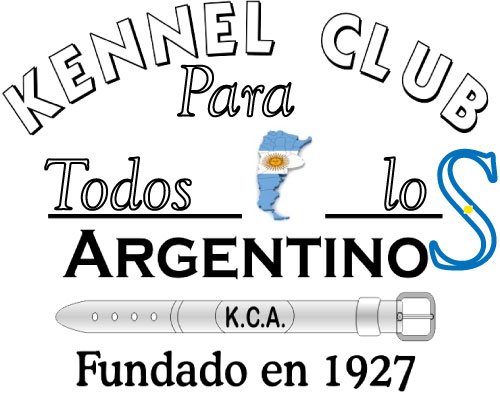 Kennel Club Argentino junto al mapa de Argentina