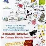 Afiche del Seminario de Genética