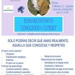 Afiche del Seminario de Comportamiento Canino