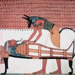 Anubis, dios egipcio con cabeza de chacal