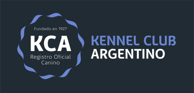 Logo Kennel Club Argentino / KCA azul / Protocolo en Eventos